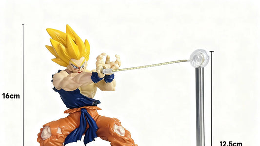 Dragon Ball Z Anime Figure Magnetic Levitation Night Light Goku Kamehameha Decor Anime Gift Statue Birthday Gift Box